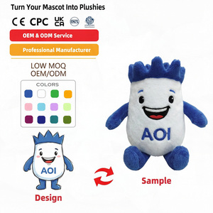 Peluche Personalizado de Diseño de Personaje de Anime con Pelo Morado, Peluche de Nutria que Respira, Llavero de Peluche de Comida, Peluche Personalizado SKZ - Product Image 2