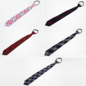 Cravatta automatica per il collo del centro commerciale dell'uniforme scolastica per gli uomini accessorio essenziale per la scuola - Product Image 1