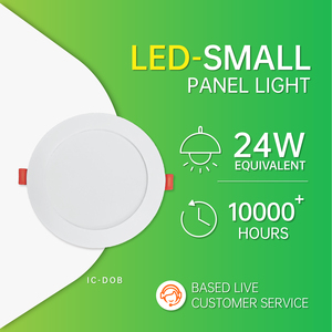 <span class=keywords><strong>Plafonnier</strong></span> <span class=keywords><strong>LED</strong></span> intelligent 24W rond ou carré, 3 températures de couleur, fonction mémoire, CRI élevé, sans scintillement, lumière plate - Product Image 3