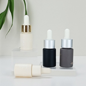 Personalized <b>Mini</b> 10ml Travel Size Essential Oil Glass <b>Bottle</b> Cosmetic Skincare Oil Serum Dropper <b>Bottle</b> Packaging - Product Image 5