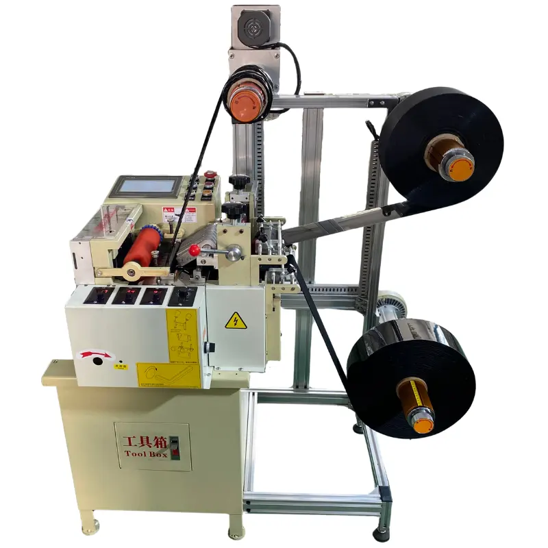 Multifunctional PVC Rolls Unwinding Laminating Slitter Cutter Then Waste Removal Machine