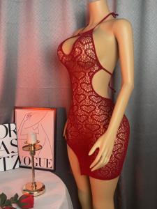 Hoge Kwaliteit Rode Visnet Lingerie Mesh Bodysuits Sexy Volwassen Club Stijl Op Maat Gemaakt Gratis Formaat Lingerie Uitgehold Sexy Ondergoed - Product Image 2