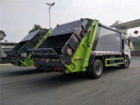 Camion de collecte des déchets, 10 à 15 m3, Dongfeng, conduite à droite, 4x2, véhicule sanitaire