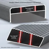 Échelles mobiles en acier et en alliage d'aluminium de la marque XinXing, plateformes d'escalade, échelles d'inspection de travail, rapides et efficaces