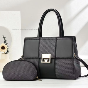 New Checkered Pattern Print PU Leather Tote Bag Trendy Luxury Women's Handbags for Women - Product Image 1