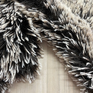 100% Polyester dài đống Tie Nhuộm Nâu trở lại in <span class=keywords><strong>PV</strong></span> <span class=keywords><strong>Fleece</strong></span> vải cho chăn ném - Product Image 2