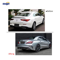 Kit carrosserie complet GUGO style AMG C117, pare-chocs avant et arrière, jupes latérales pour Mercedes-Benz CLA-Class C117 2013-2019