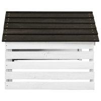 Abri de jardin moderne et simple en bois traité sous pression pour garage et usage extérieur, stockage de tracteurs et tondeuses
