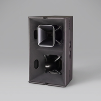 Sistema de Sonido PA de Largo Alcance con Altavoces de Escenario Dobles de 12 Pulgadas T24N de Madera Personalizados de Fábrica, Paquete de Sonido para Bares para África