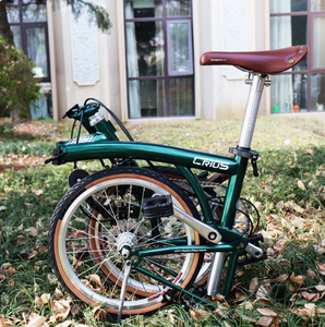 จักรยานพับได้ขนาด 16 นิ้ว 9 สปีด รุ่น BOB A6 Mintparts โครงอะลูมิเนียมอัลลอยด์ 3 ตอน พับได้ น้ำหนักเบา จักรยานพับขนาดเล็ก - Product Image 4