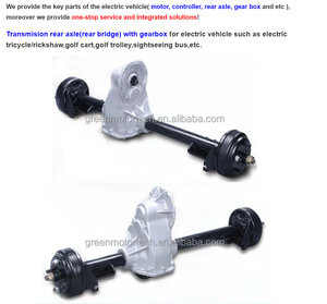 Ensemble d'essieu arrière de différentiel de moteur de voiture électrique - Product Image 2