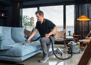 Puzzi 8/1, <span class=keywords><strong>extracteur</strong></span> de tapis commercial, machine de nettoyage des tissus d'ameublement, nettoyage en profondeur, élimination des taches, séchage rapide - Product Image 5