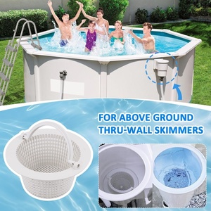 Panier de remplacement pour <span class=keywords><strong>skimmer</strong></span> de piscine Pentair 513330, panier de <span class=keywords><strong>skimmer</strong></span> mural pour piscine hors sol avec poignée - Product Image 6