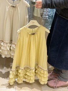 <span class=keywords><strong>Abito</strong></span> Senza Maniche in Stile Etnico per Bambine, Tessuto Morbido in Cotone e Poliestere, Comodo per l'Estate - Product Image 6