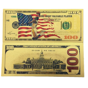 2026 NBA Gran Venta Billete <span class=keywords><strong>de</strong></span> <span class=keywords><strong>100</strong></span> Dólares <span class=keywords><strong>de</strong></span> Kobe Bryant, Billete Metálico Grabado <span class=keywords><strong>de</strong></span> Deportes Americanos para Navidad - Product Image 5