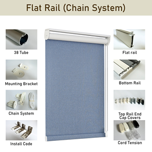 Tapparelle interne tende <span class=keywords><strong>a</strong></span> rullo manuali oscuranti tapparelle <span class=keywords><strong>per</strong></span> rivestimento finestre - Product Image 3
