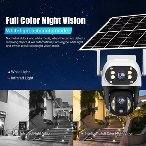 Regis V380 Pro 4G Wifi An Ninh Ngoài Trời CCTV <span class=keywords><strong>Camera</strong></span> 12MP 6K Ống Kính Kép 3 Màn Hình Con Người Phát Hiện <span class=keywords><strong>Sim</strong></span> Thẻ <span class=keywords><strong>IP</strong></span> Năng Lượng Mặt Trời Có Tính Năng CMOS - Product Image 5