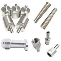 Fabricant de précision services de traitement personnalisés revêtement en poudre de polissage en aluminium titane pièce d'usinage CNC