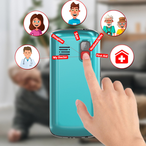 Usine Ushining facile à utiliser grand bouton voix claire 4G <span class=keywords><strong>téléphone</strong></span> portable <span class=keywords><strong>pour</strong></span> personnes <span class=keywords><strong>âgée</strong></span>s <span class=keywords><strong>téléphone</strong></span> portable <span class=keywords><strong>avec</strong></span> bouton d'<span class=keywords><strong>alarme</strong></span> SOS - Product Image 2