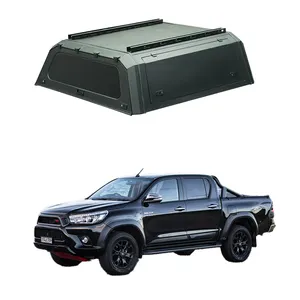 Pickup Auto 4x4 Steel Truck hard top toyota canopée accessoires universalodge ram hardtop pour Toyota-Hilux-TRD