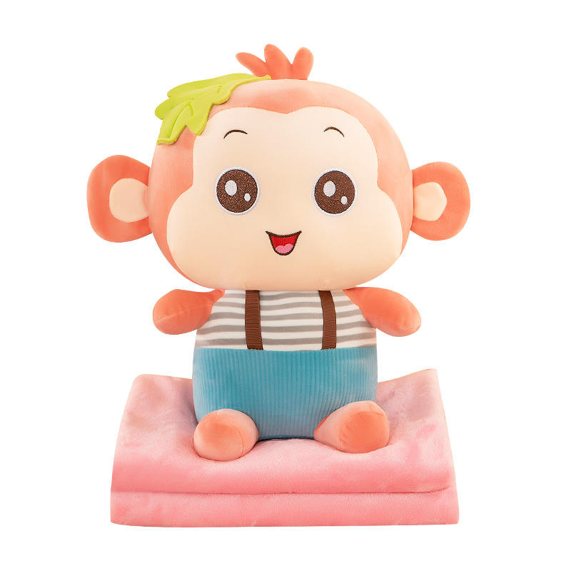 Sitting edition monkey pink
