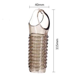 Yeniden Kullanılabilir Doğal Lateks Su Geçirmez Prezervatif Özel Şekilli Dikenli Penis Halkası Geciktirici Seks Süresi Penis Bağlama Seks Oyuncakları - Product Image 4
