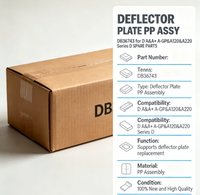 PLAQUE DE DEFLEXION PP ASSY DB36743 pour les séries D A&A+ A-GP&A120&A220 D PIÈCES DE RECHANGE