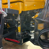 Chargeuse sur pneus SDLG LG958L d'occasion, godet de 3m³, performances stables, cabine confortable, en stock pour projets agricoles et travaux de terrassement