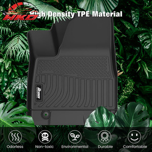 Tapis de sol en TPE et tapis de coffre 3D moulés, imperméables, compatibles avec Hyundai Ioniq 5 2025-2026 avec console fixe - Product Image 2