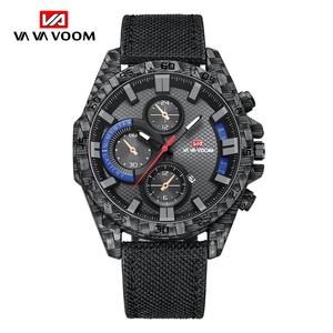 OEM ODM Custom <b>Watches</b> logo <b>Watches</b> Montre Homme Quartz Luxe Carbon Fiber Men's <b>Waterproof</b> Unique <b>Watch</b> for Men - Product Image 5