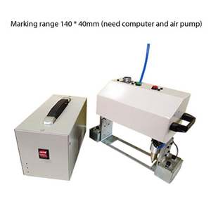 Machine de marquage pneumatique portable 130*30mm pour numéros de châssis de véhicule, machine de gravure par points, marquage VIN de <span class=keywords><strong>voiture</strong></span> en métal portatif - Product Image 5