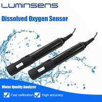 Sonde optique de mesure de l'oxygène dissous, analyseur d'oxygène, capteur Modbus pour pisciculture, câble de 10 m, nécessitant une calibration OEM/ODM.