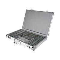 Kit d'instruments d'optique ophtalmique ensemble d'optométrie de lentilles d'essai ensemble de lentilles d'essai Instrument optique 232 pièces Opticalshop boîtier en aluminium