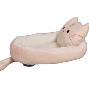 Gran oferta, cama moderna para gatos con patrón sólido para gatos y cachorros de interior, sofá de madera lavable para perros pequeños para invierno - Product Image 5