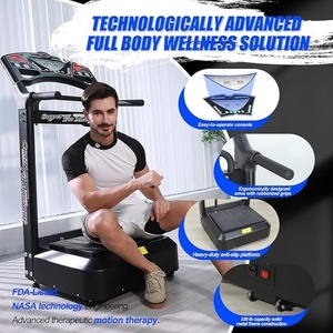 <span class=keywords><strong>Plateforme</strong></span> <span class=keywords><strong>vibrante</strong></span> commerciale portable et robuste pour entraînement cardio et fitness complet du corps à domicile - Product Image 5