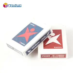 Personalized logo on the playing card polish poker 4 card top supplier custom marked playing cards