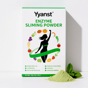 OEM/ODM poudre enzymatique de feuille d'orge verte naturelle perte de poids rapide combustion des graisses complément amincissant améliorer les selles - Product Image 1