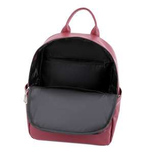 OEM personalizzato grande Vintage antifurto da donna in pelle zaino classico a tracolla stile scolastico con Logo personalizzato - Product Image 4