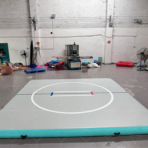 インフレータブル 武術・合気道・居合道・テコンドー・空手練習用ビニールフロアマット 20x20 レスリングマット/12x12 畳 - Product Image 4