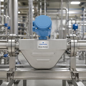 Caudalímetro Másico Coriolis de Alta Precisión 0.2% F300SM578N2AMMZZZZ, 3 Pulgadas DN80, Estructura de Acero Inoxidable 316L, Serie F, Alcanza Alto Rendimiento - Product Image 1