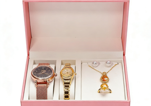 Boîte à montre rectangulaire de protection en cuir PU à rabat pour coffret cadeau de montre, collier et bague - Offre Spéciale - Product Image 2