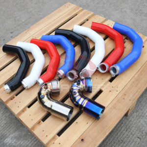 2015-2020 F87 M2C F82 F80 F83 M4ไทเทเนียมและซิลิโคนชุดท่อ S55 <span class=keywords><strong>shsh</strong></span> - Product Image 2