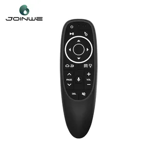 Joinwe G10S专业背光，配有6陀螺仪语音空气鼠标2.4千兆赫安卓电视盒遥控器