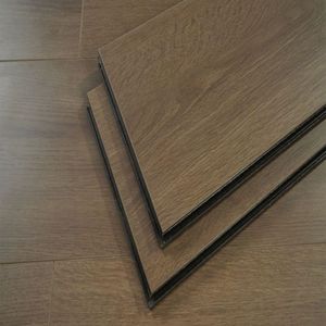 Chine 12mm Hdf imperméable <span class=keywords><strong>Parquet</strong></span> chêne bleu cendre brillant <span class=keywords><strong>gris</strong></span> <span class=keywords><strong>foncé</strong></span> sol stratifié <span class=keywords><strong>gris</strong></span> clair - Product Image 2