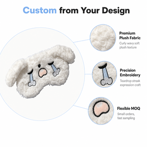 Fabricante <span class=keywords><strong>de</strong></span> Juguetes <span class=keywords><strong>de</strong></span> Peluche Personalizados, Antifaz Suave para <span class=keywords><strong>Dormir</strong></span>, Antifaz <span class=keywords><strong>de</strong></span> Peluche Personalizado - Product Image 2