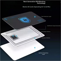 In-stock Cross-border Bestseller Shenzhen Anti-theft Card Anti-skimming Bank Card NFC Shielding RFID Blocking Information