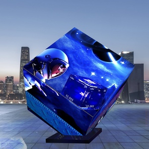 ป้าย LED ทรงลูกบาศก์กลางแจ้ง P2.5 มม., จอแสดงผล LED โฆษณา 3 มิติ ความละเอียดสูง - Product Image 5