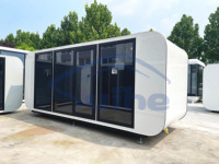 6M Push Out Pod House Tipo-C Apple Cabin Nueva tendencia Apple House Desmontable Prefabricado Office Pods Apple Cabin