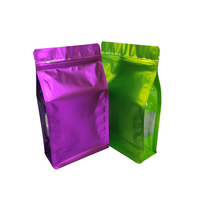 Noix Thé Épices Alimentaire Fond Plat Fermeture Éclair Alimentaire Sac D'emballage En Plastique Pochette À Fond Plat avec Fermeture Éclair