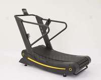 Caminadora Mecánica Curva Nueva de Fábrica, Sin Motor, Resistencia Magnética Ajustable, Inclinación Manual, Pantalla LED, 20-25 km/h
